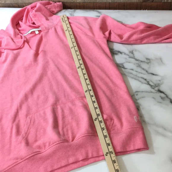Victoria's Secret Pink‎ Love Hoodie Sweatshirt Womens Small Sequins Pullover - Picture 11 of 14